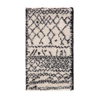 Коврик Прикроватный в берберском стиле Afaw 60 x 110 см черный LA REDOUTE INTERIEURS  фото, kupilegko.ru